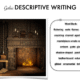 Gothic Descriptive Writing – Vocabulary Builder
